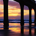 Sunrise New Brighton Pier NZ