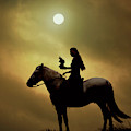 Horseback Falconry